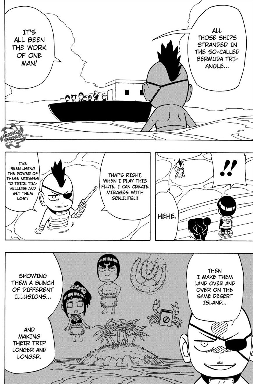 Rock Lee no Seishun Full-Power Ninden Chapter 28 page 24 - Chapter 28: Paradise In The South Seas!