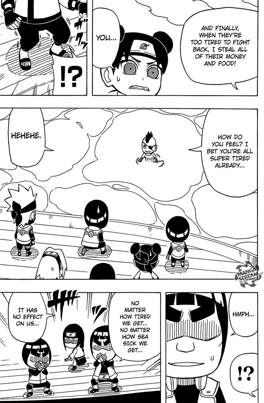 Rock Lee no Seishun Full-Power Ninden Chapter 28 page 25 - Chapter 28: Paradise In The South Seas!