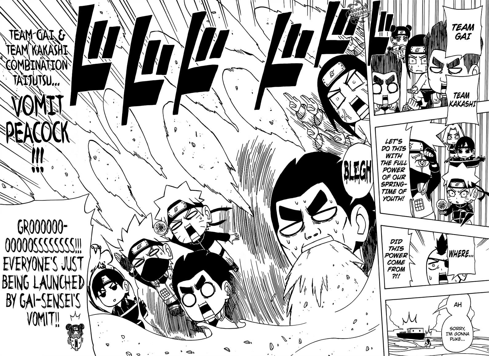 Rock Lee no Seishun Full-Power Ninden Chapter 28 page 26 - Chapter 28: Paradise In The South Seas!