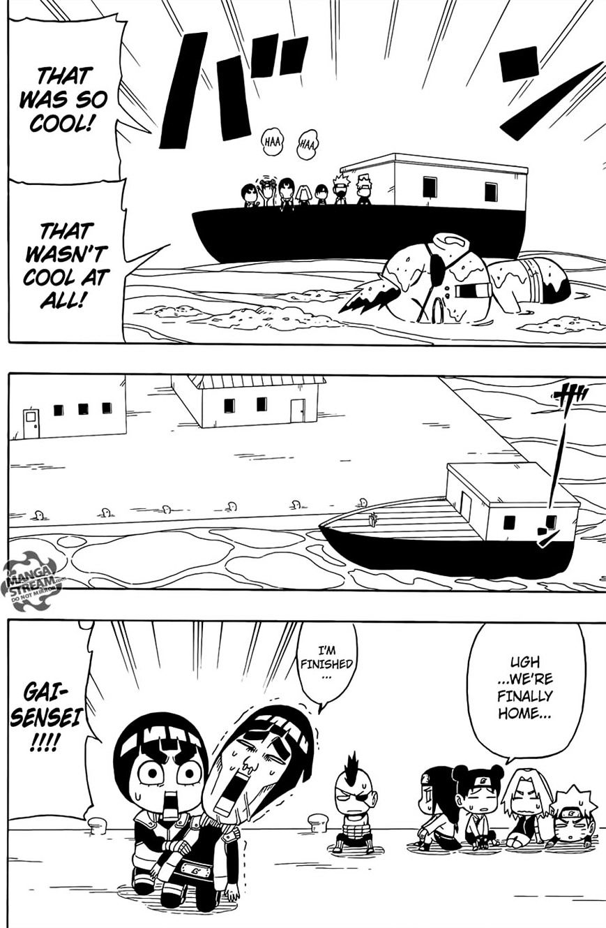 Rock Lee no Seishun Full-Power Ninden Chapter 28 page 27 - Chapter 28: Paradise In The South Seas!