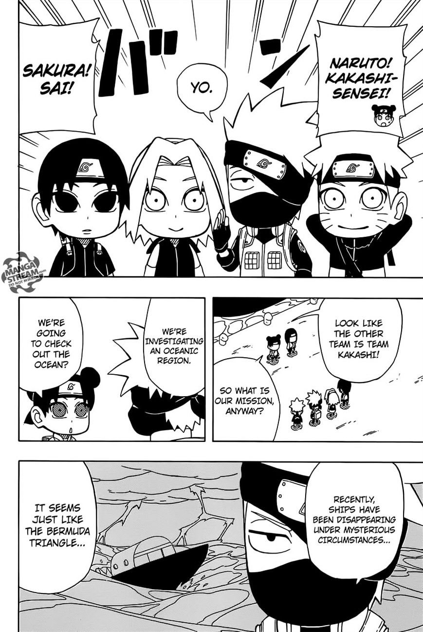 Rock Lee no Seishun Full-Power Ninden Chapter 28 page 4 - Chapter 28: Paradise In The South Seas!