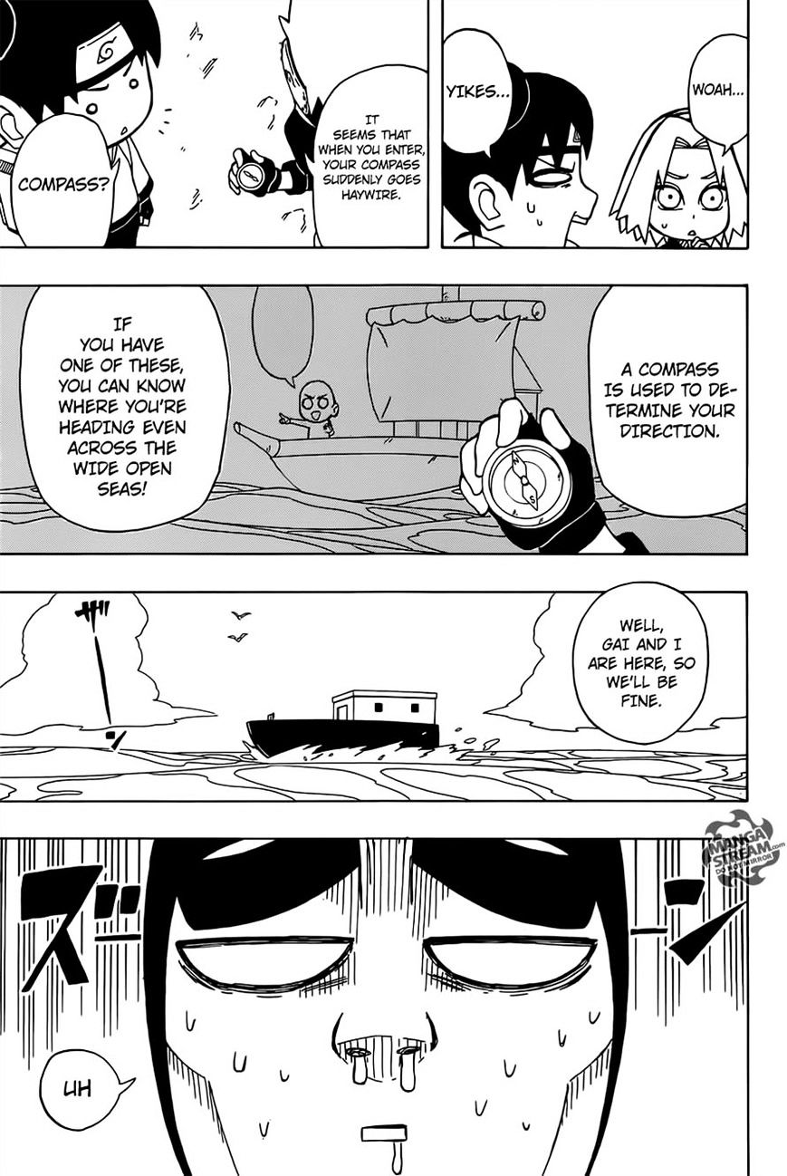 Rock Lee no Seishun Full-Power Ninden Chapter 28 page 5 - Chapter 28: Paradise In The South Seas!