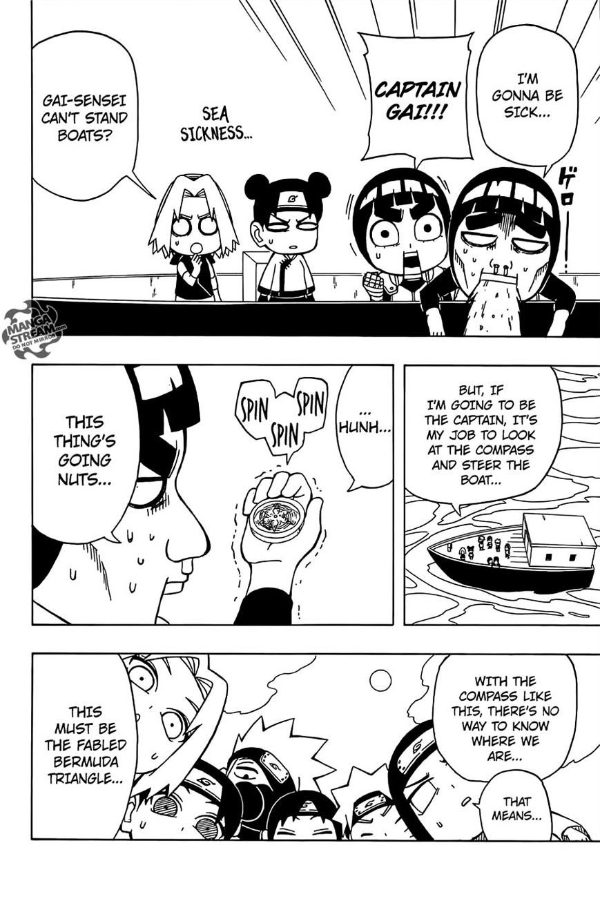Rock Lee no Seishun Full-Power Ninden Chapter 28 page 6 - Chapter 28: Paradise In The South Seas!