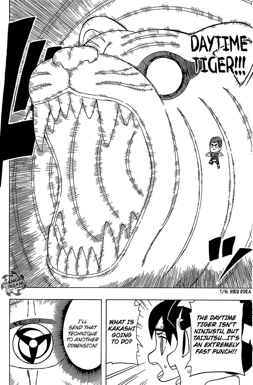 Rock Lee no Seishun Full-Power Ninden Chapter 29 page 21 - Chapter 29: Might Guy Versus Hatake Kakashi