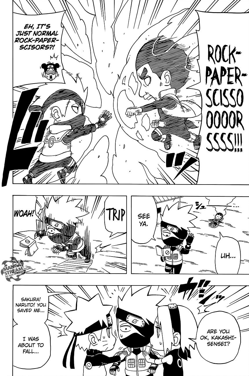 Rock Lee no Seishun Full-Power Ninden Chapter 29 page 5 - Chapter 29: Might Guy Versus Hatake Kakashi