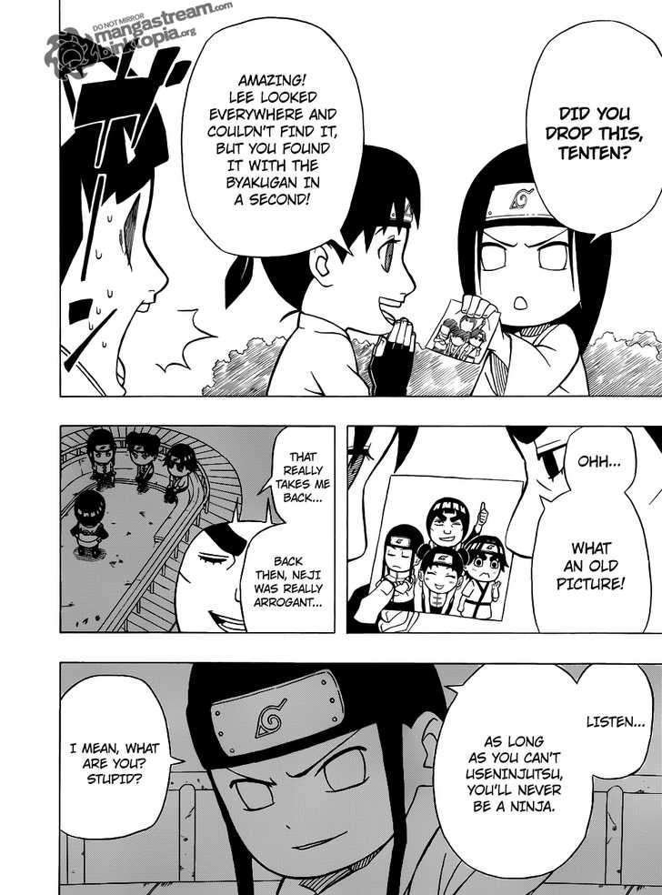 Rock Lee no Seishun Full-Power Ninden Chapter 3 page 11 - Chapter 3: Rock Lee Vs. Huuga Neji