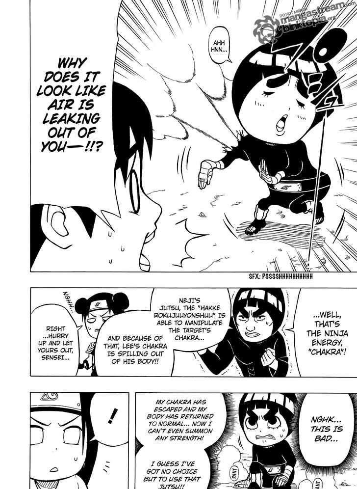 Rock Lee no Seishun Full-Power Ninden Chapter 3 page 17 - Chapter 3: Rock Lee Vs. Huuga Neji