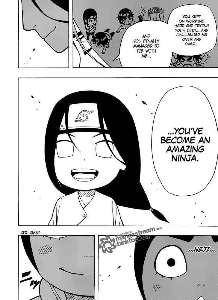 Rock Lee no Seishun Full-Power Ninden Chapter 3 page 21 - Chapter 3: Rock Lee Vs. Huuga Neji