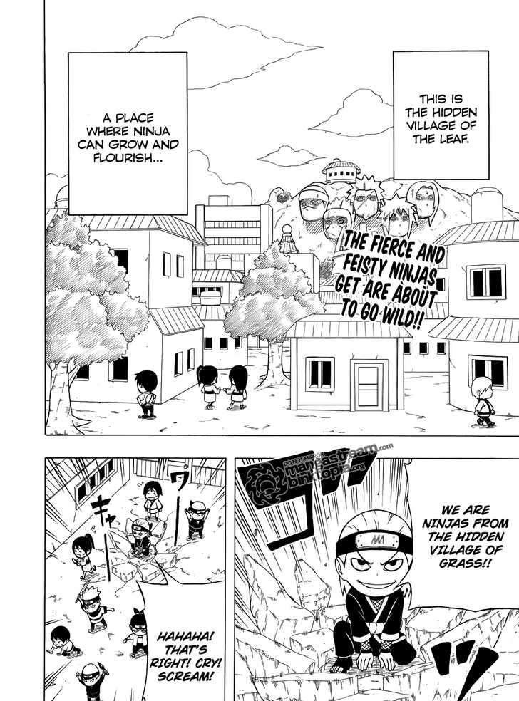 Rock Lee no Seishun Full-Power Ninden Chapter 3 page 3 - Chapter 3: Rock Lee Vs. Huuga Neji