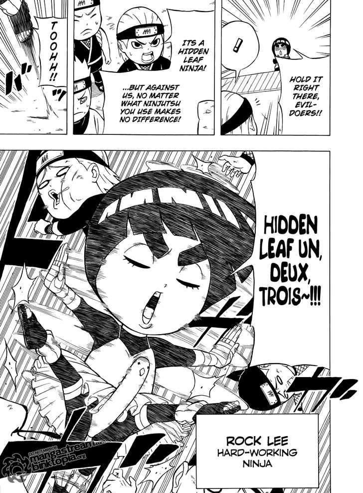 Rock Lee no Seishun Full-Power Ninden Chapter 3 page 4 - Chapter 3: Rock Lee Vs. Huuga Neji