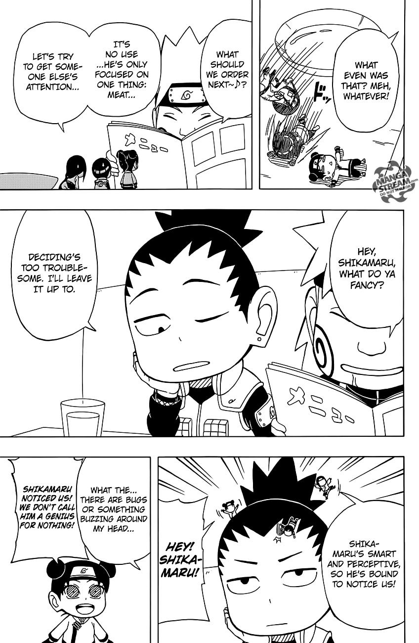 Rock Lee no Seishun Full-Power Ninden Chapter 30 page 10 - Chapter 30: Honey, I Shrunk Rock Lee!