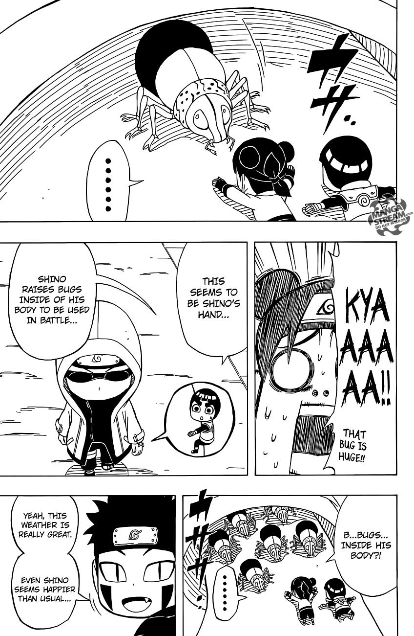 Rock Lee no Seishun Full-Power Ninden Chapter 30 page 14 - Chapter 30: Honey, I Shrunk Rock Lee!