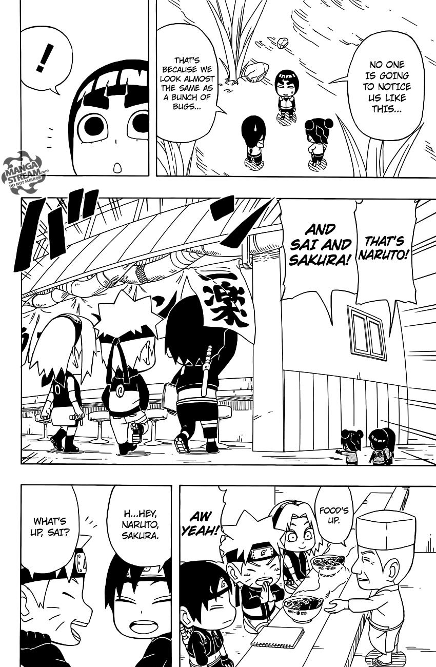 Rock Lee no Seishun Full-Power Ninden Chapter 30 page 17 - Chapter 30: Honey, I Shrunk Rock Lee!