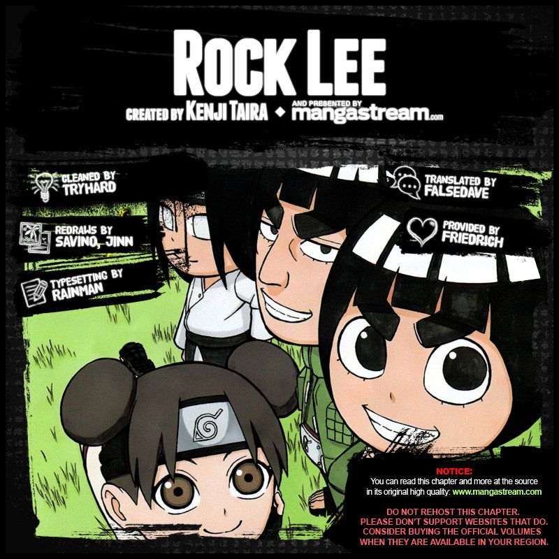 Rock Lee no Seishun Full-Power Ninden Chapter 30 page 2 - Chapter 30: Honey, I Shrunk Rock Lee!