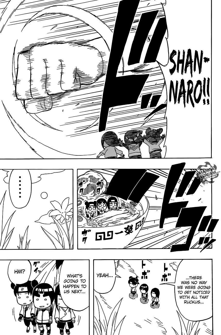 Rock Lee no Seishun Full-Power Ninden Chapter 30 page 20 - Chapter 30: Honey, I Shrunk Rock Lee!