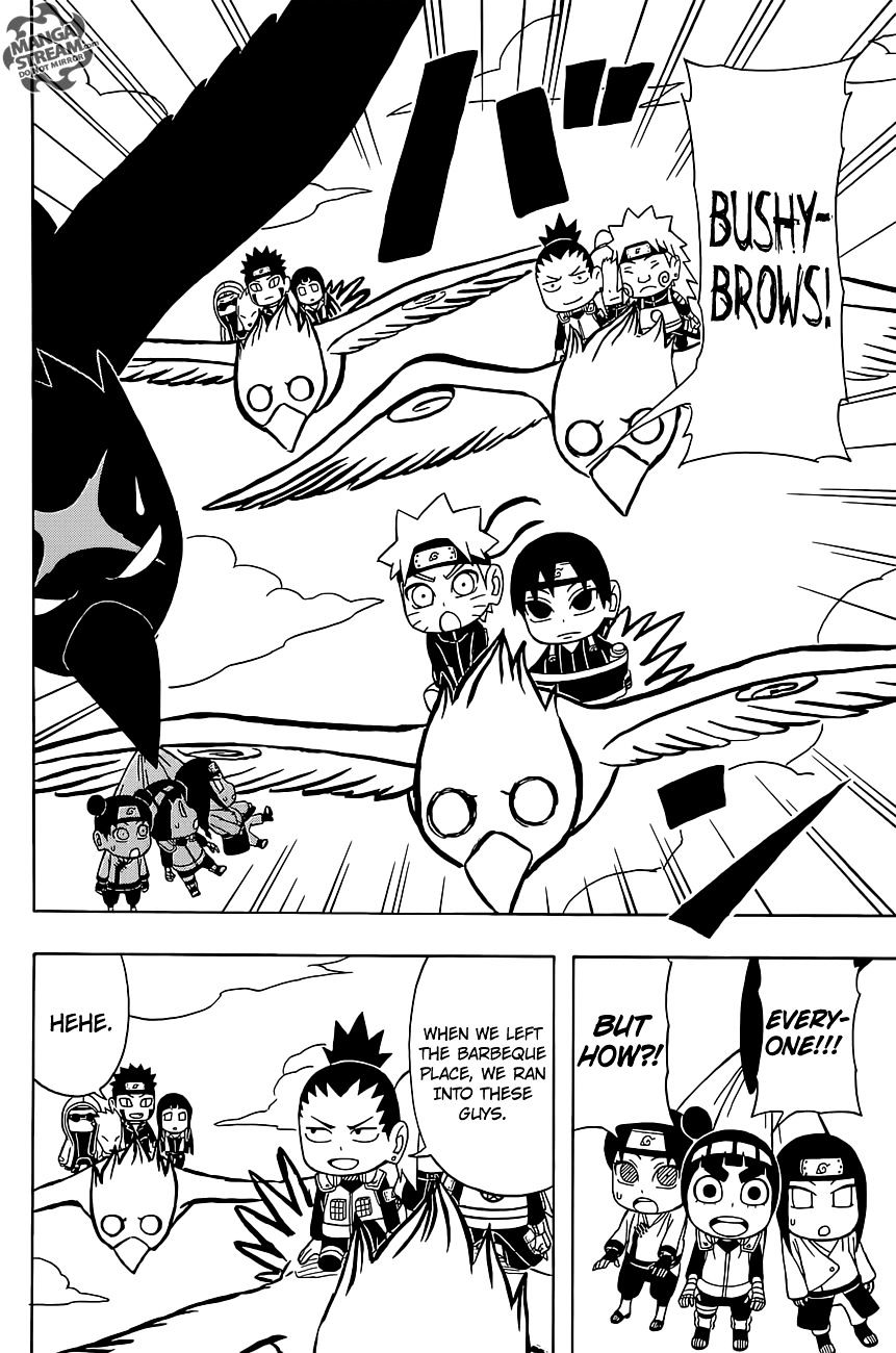 Rock Lee no Seishun Full-Power Ninden Chapter 30 page 23 - Chapter 30: Honey, I Shrunk Rock Lee!