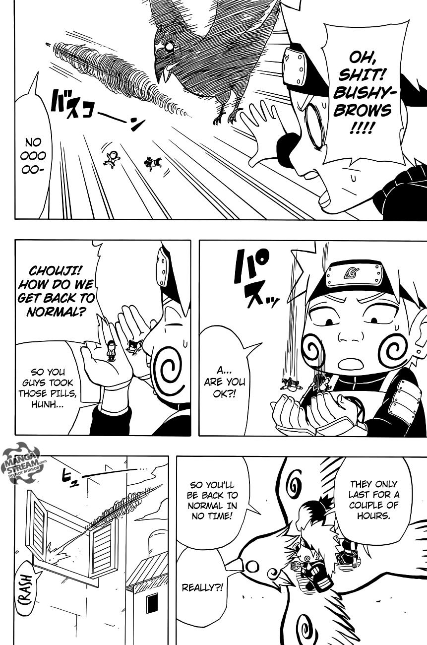 Rock Lee no Seishun Full-Power Ninden Chapter 30 page 26 - Chapter 30: Honey, I Shrunk Rock Lee!