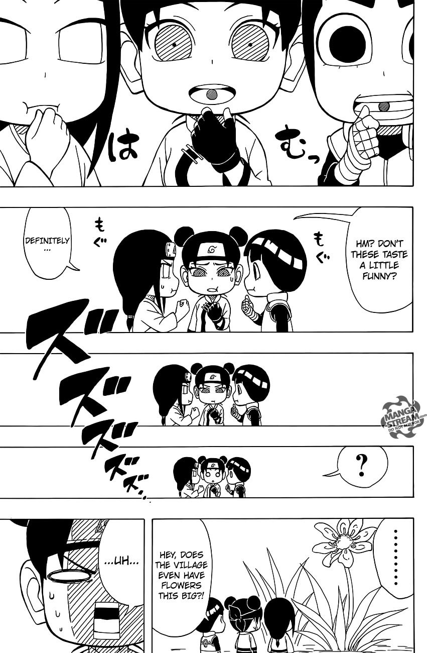 Rock Lee no Seishun Full-Power Ninden Chapter 30 page 4 - Chapter 30: Honey, I Shrunk Rock Lee!