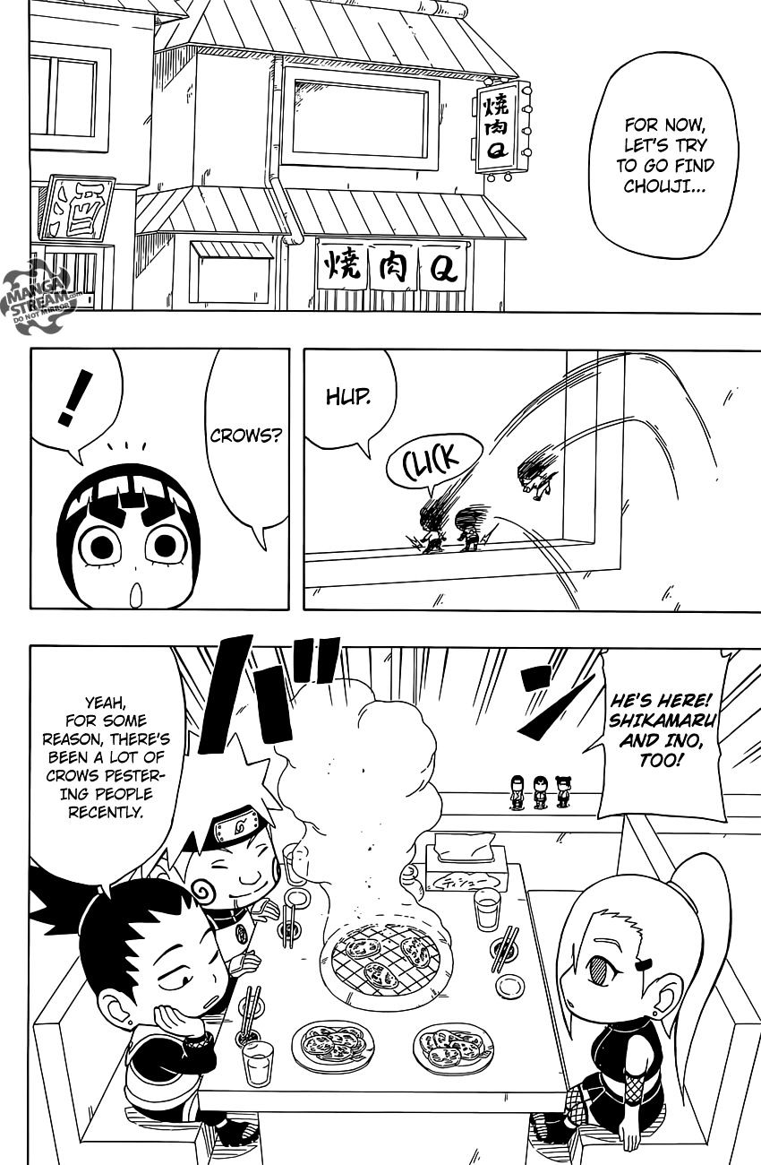 Rock Lee no Seishun Full-Power Ninden Chapter 30 page 7 - Chapter 30: Honey, I Shrunk Rock Lee!