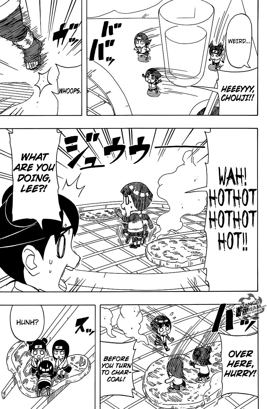 Rock Lee no Seishun Full-Power Ninden Chapter 30 page 8 - Chapter 30: Honey, I Shrunk Rock Lee!