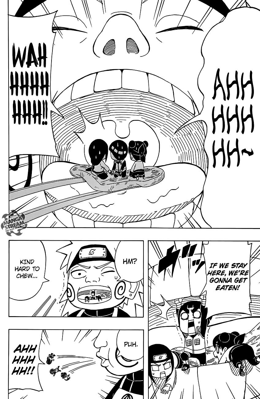 Rock Lee no Seishun Full-Power Ninden Chapter 30 page 9 - Chapter 30: Honey, I Shrunk Rock Lee!