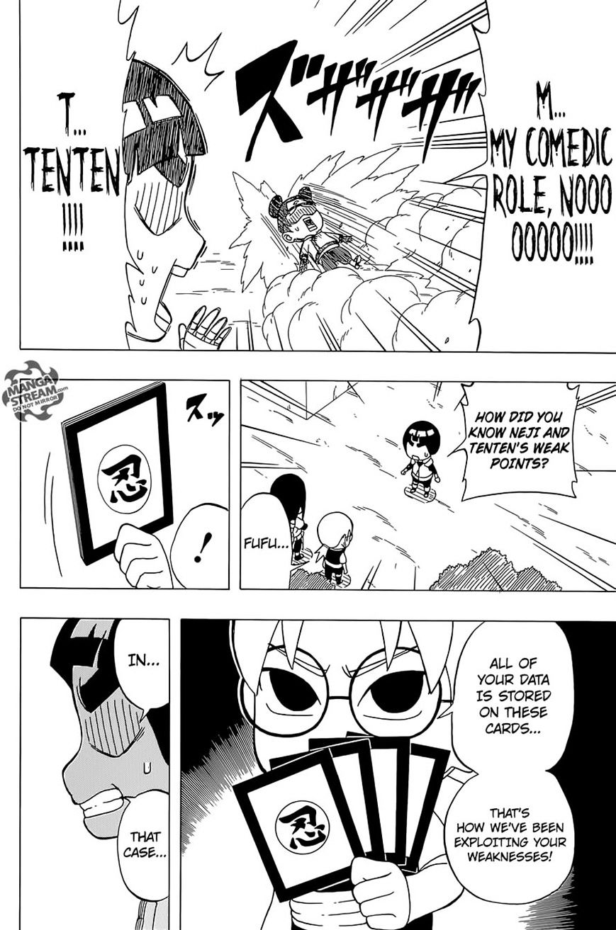 Rock Lee no Seishun Full-Power Ninden Chapter 31 page 11 - Chapter 31: Orochimaru's Ambition
