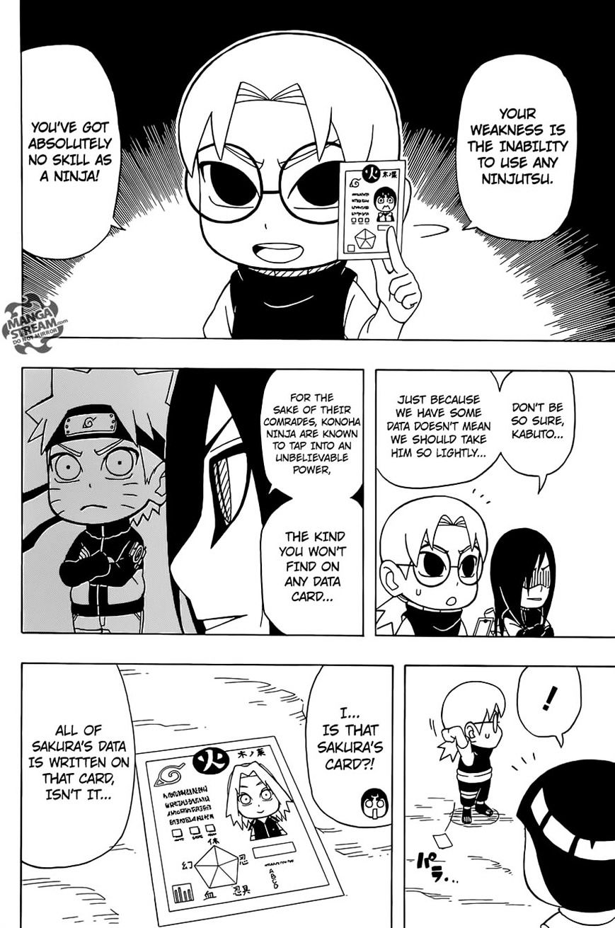Rock Lee no Seishun Full-Power Ninden Chapter 31 page 13 - Chapter 31: Orochimaru's Ambition