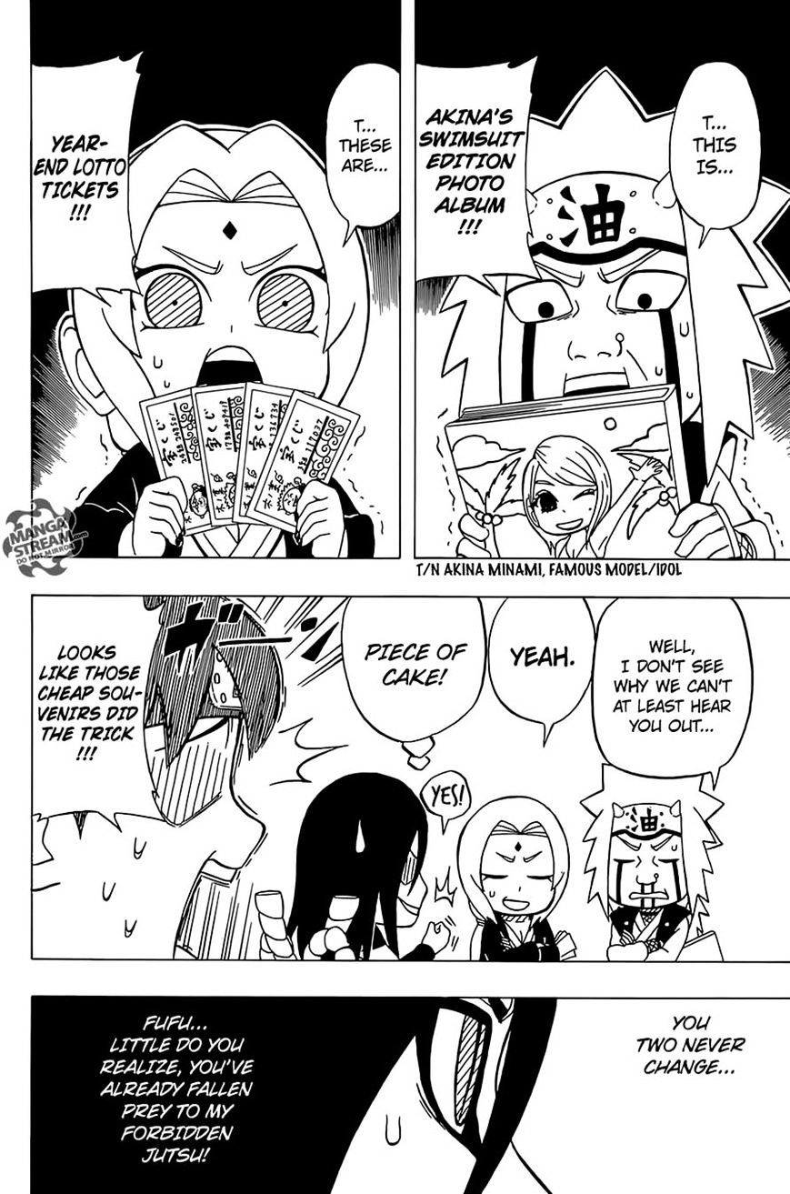 Rock Lee no Seishun Full-Power Ninden Chapter 31 page 17 - Chapter 31: Orochimaru's Ambition