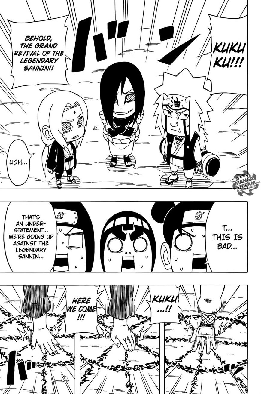 Rock Lee no Seishun Full-Power Ninden Chapter 31 page 20 - Chapter 31: Orochimaru's Ambition