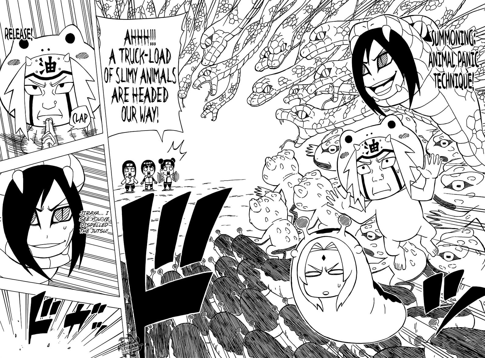 Rock Lee no Seishun Full-Power Ninden Chapter 31 page 21 - Chapter 31: Orochimaru's Ambition