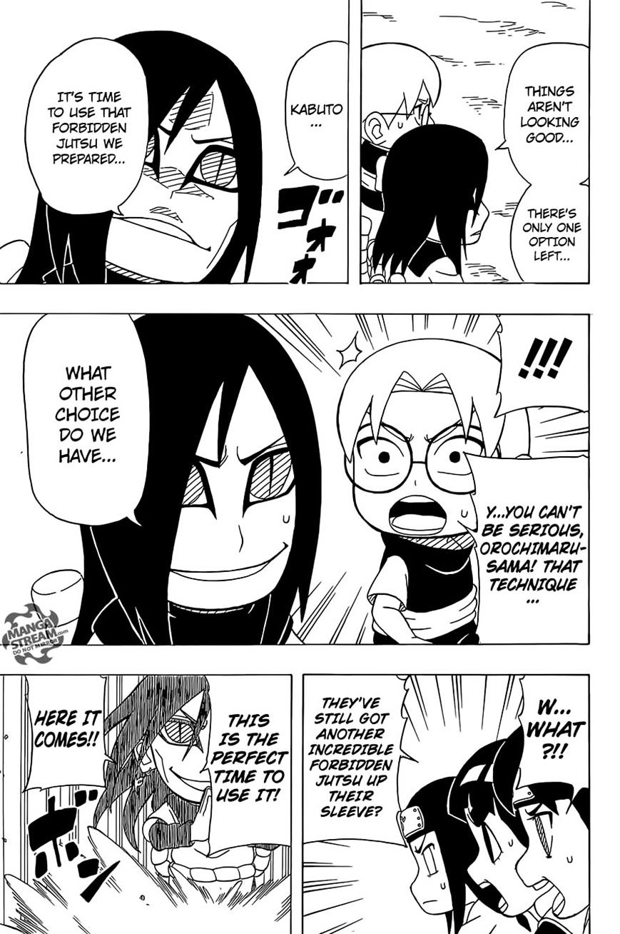 Rock Lee no Seishun Full-Power Ninden Chapter 31 page 23 - Chapter 31: Orochimaru's Ambition