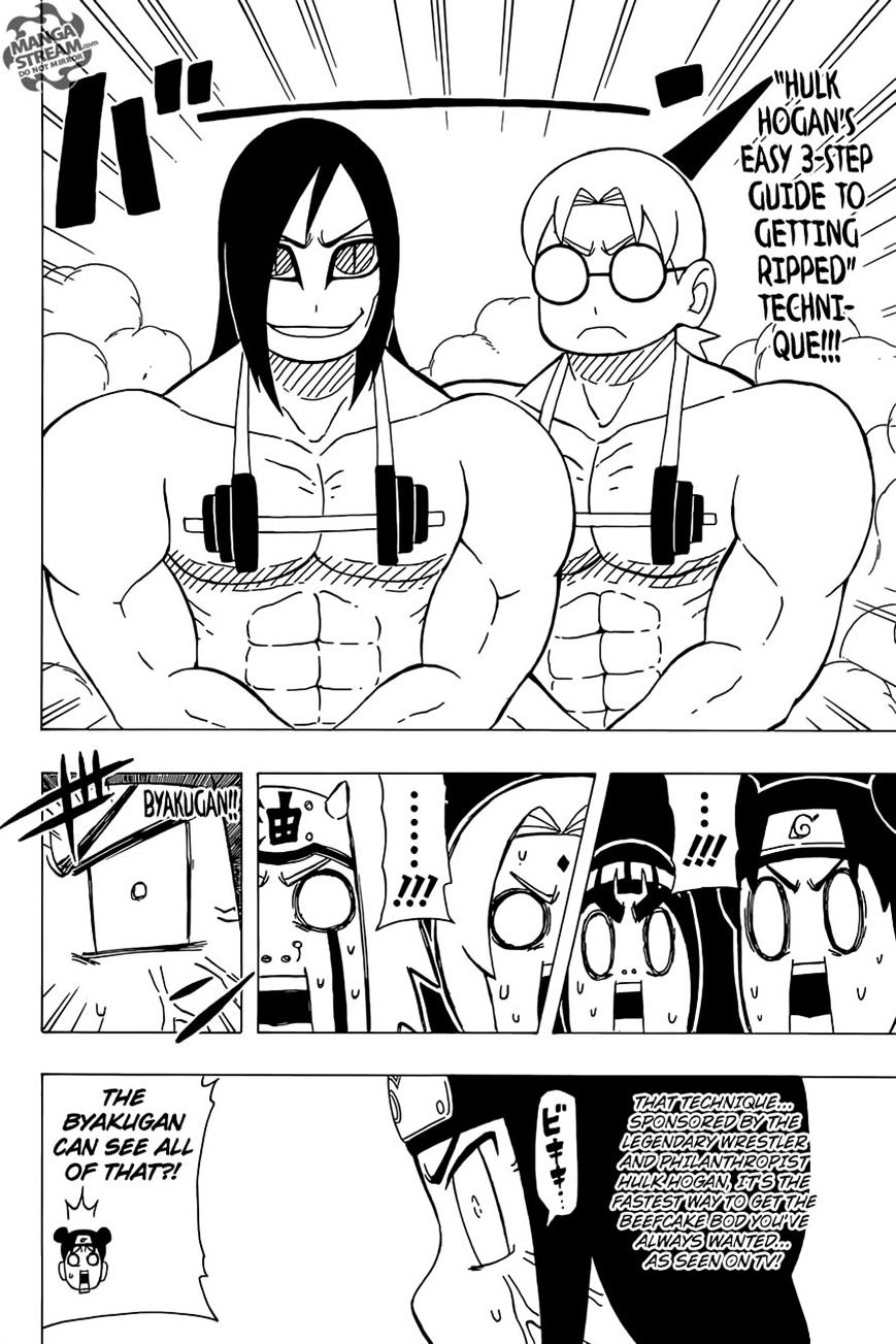 Rock Lee no Seishun Full-Power Ninden Chapter 31 page 24 - Chapter 31: Orochimaru's Ambition