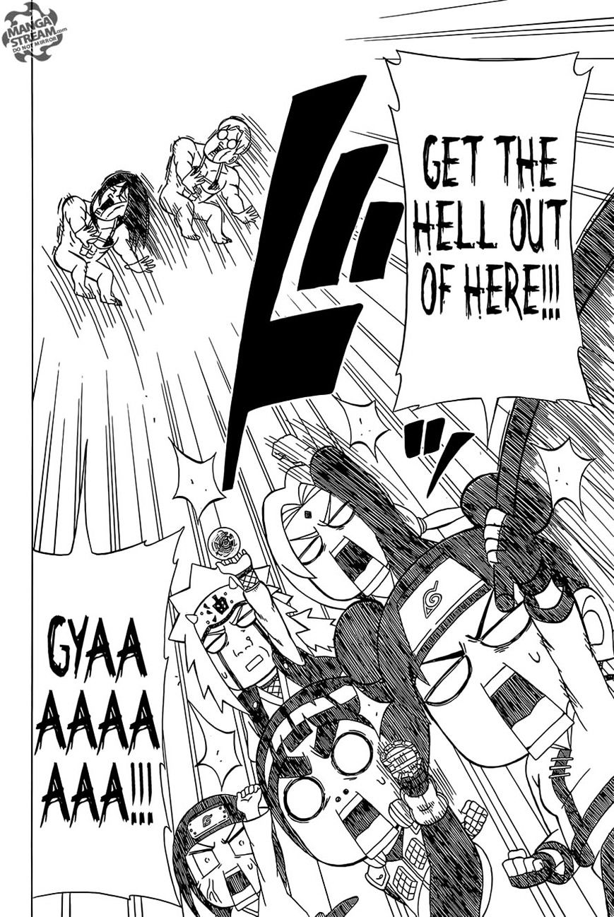 Rock Lee no Seishun Full-Power Ninden Chapter 31 page 26 - Chapter 31: Orochimaru's Ambition