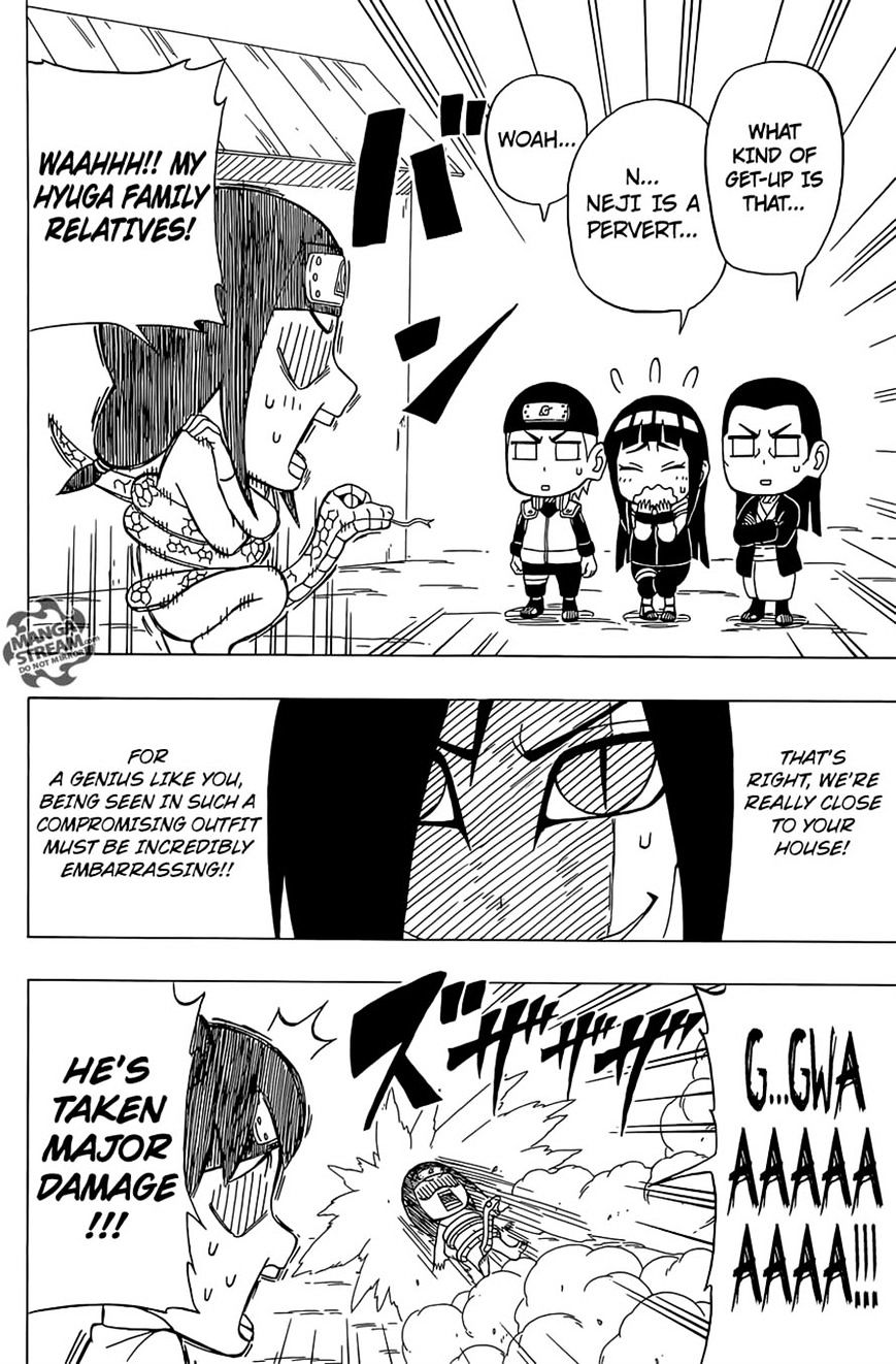 Rock Lee no Seishun Full-Power Ninden Chapter 31 page 9 - Chapter 31: Orochimaru's Ambition