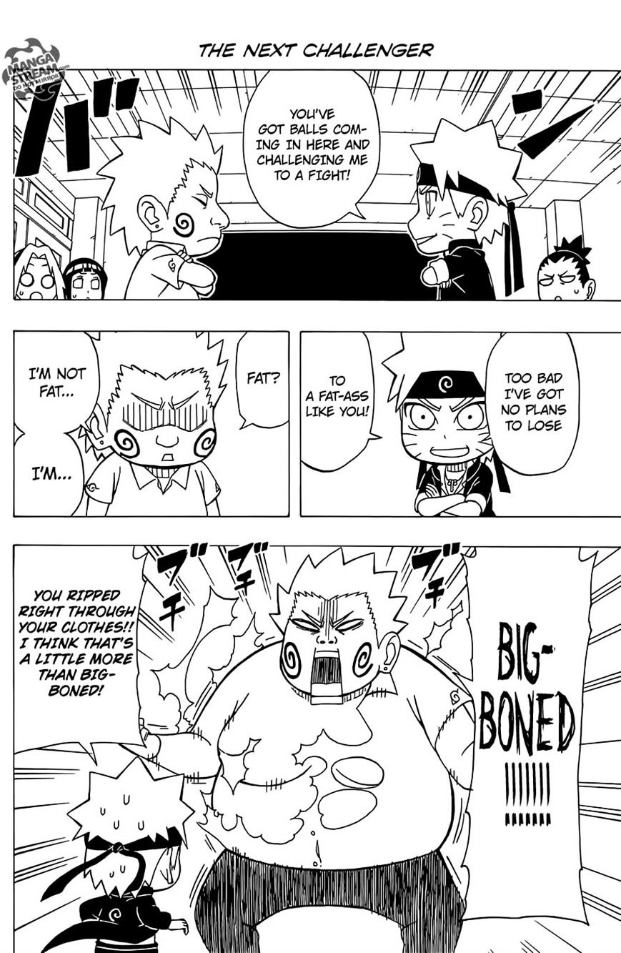 Rock Lee no Seishun Full-Power Ninden Chapter 32 page 11 - Chapter 32: Konoha Academy