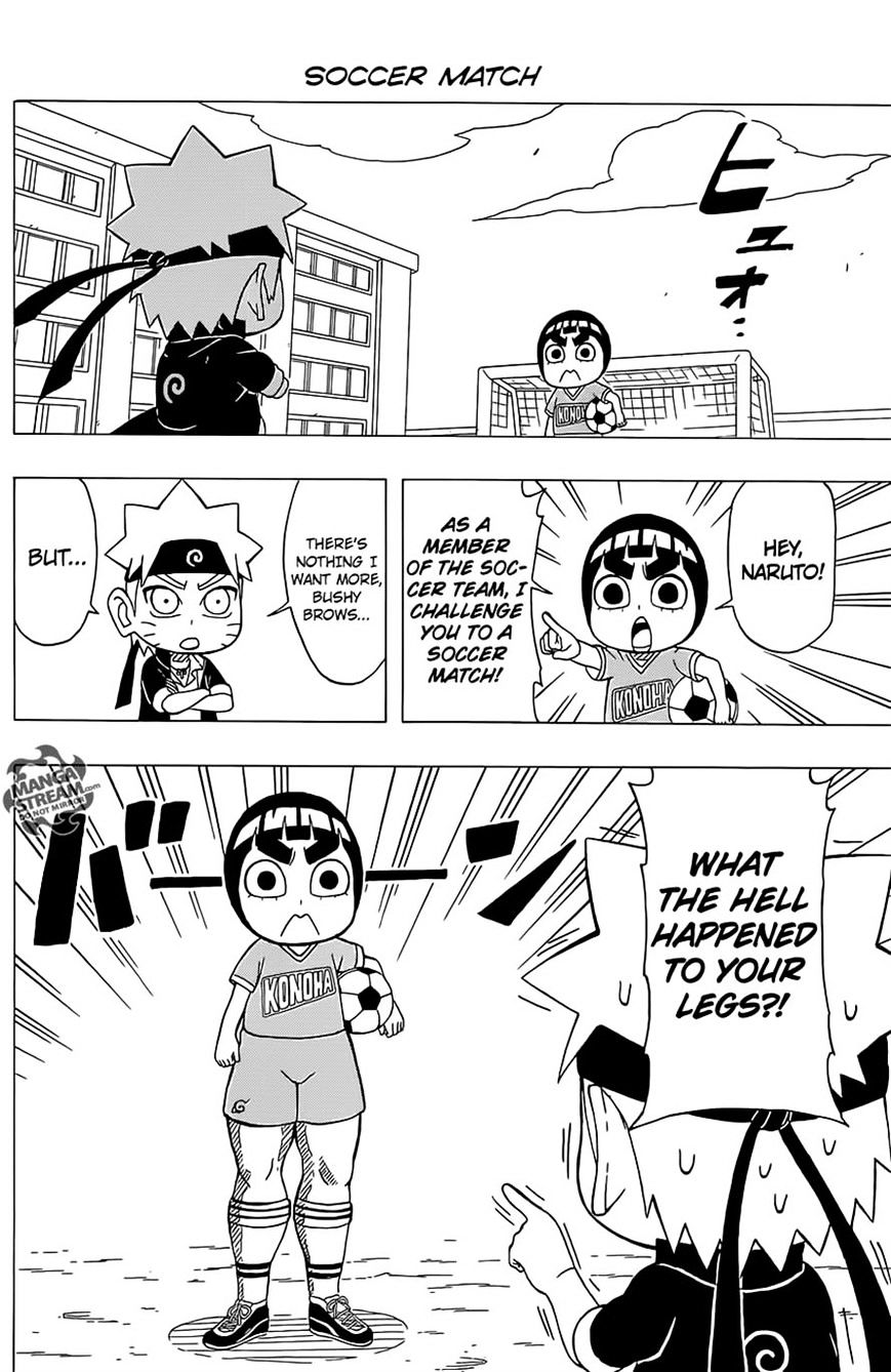 Rock Lee no Seishun Full-Power Ninden Chapter 32 page 13 - Chapter 32: Konoha Academy