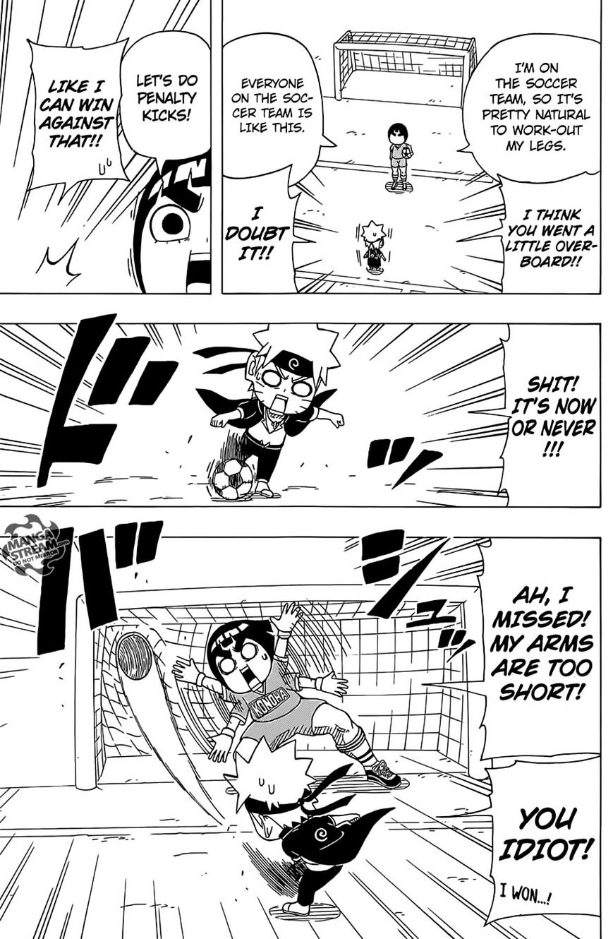 Rock Lee no Seishun Full-Power Ninden Chapter 32 page 14 - Chapter 32: Konoha Academy