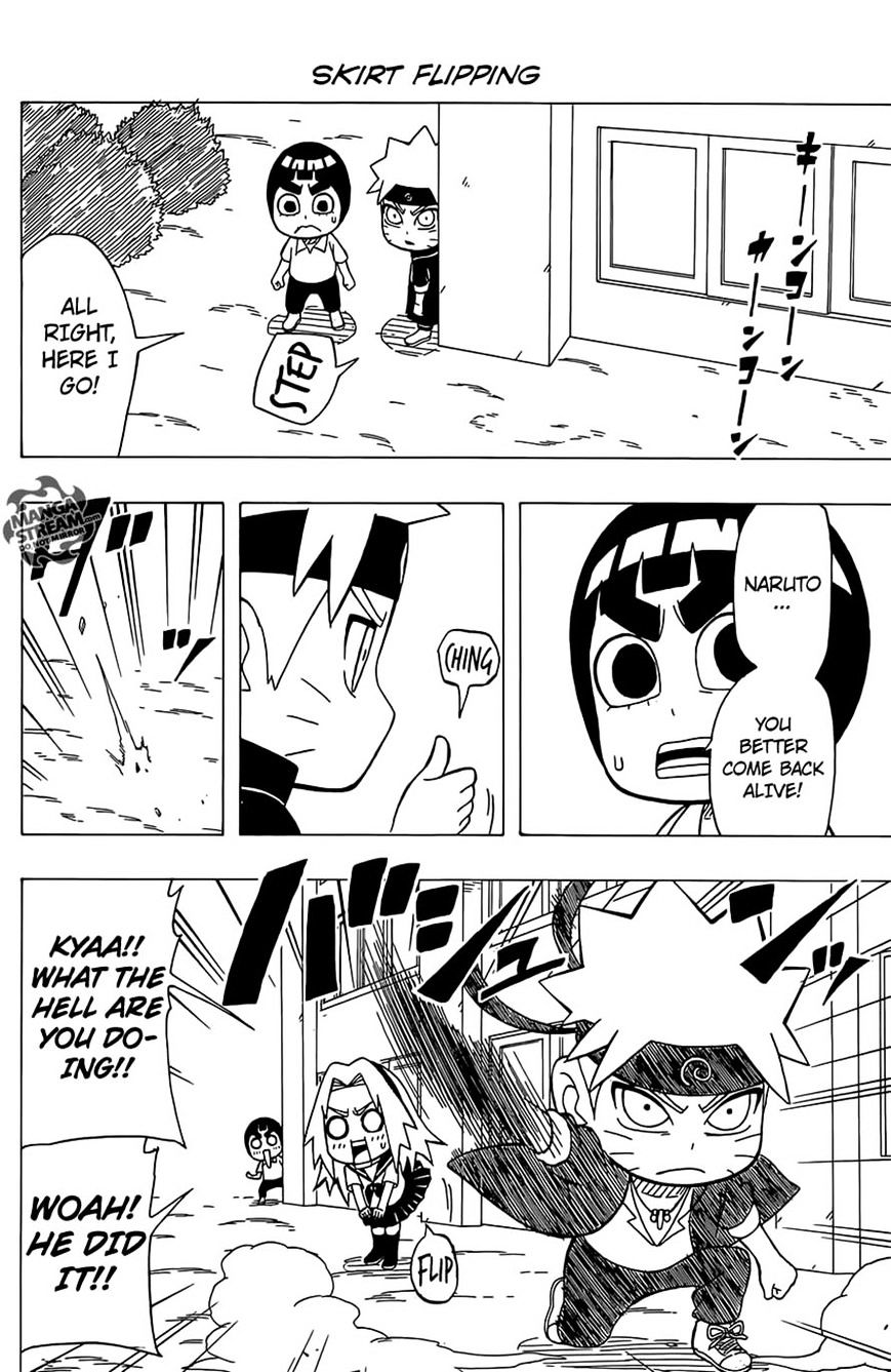 Rock Lee no Seishun Full-Power Ninden Chapter 32 page 21 - Chapter 32: Konoha Academy