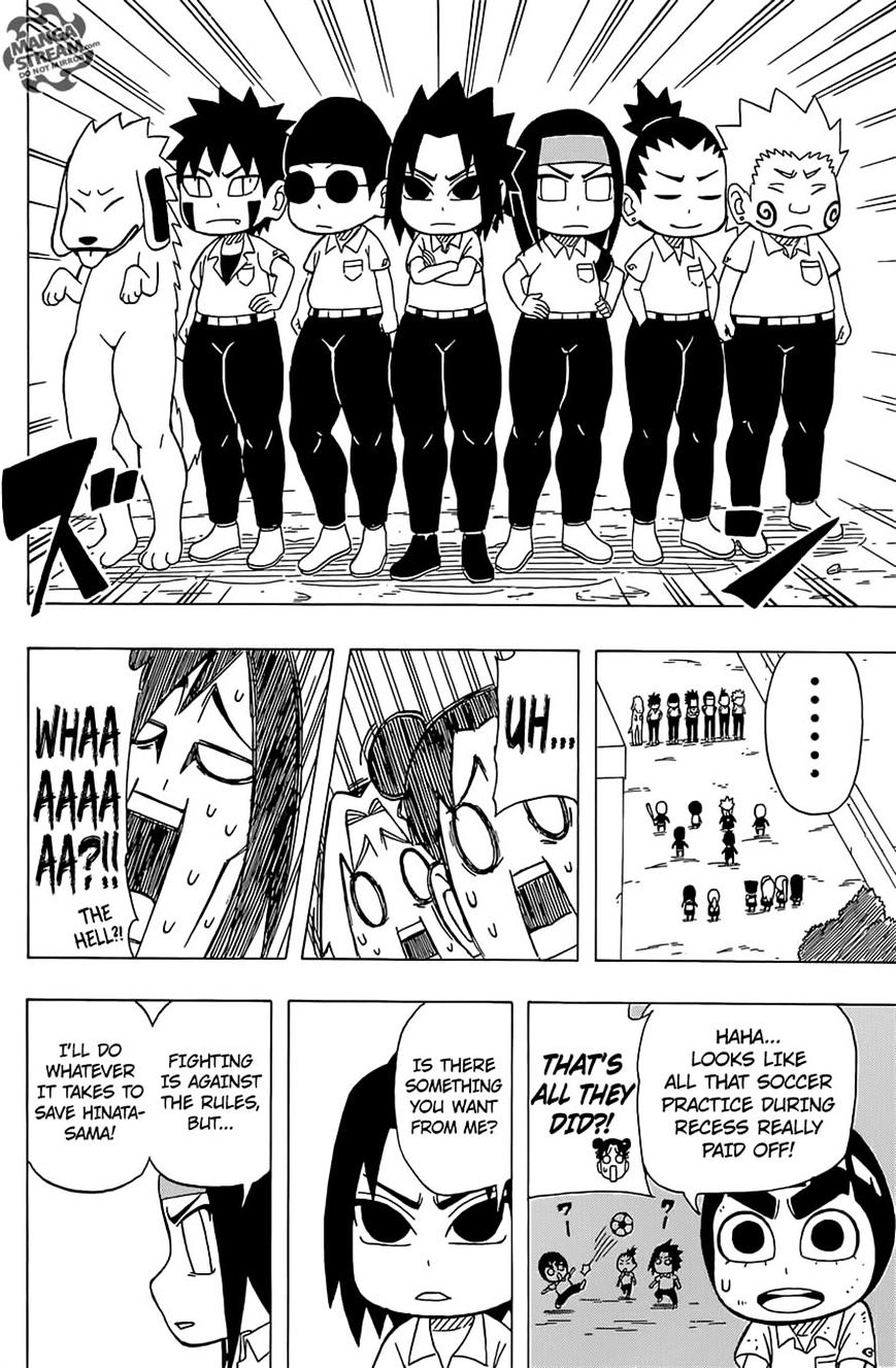 Rock Lee no Seishun Full-Power Ninden Chapter 32 page 25 - Chapter 32: Konoha Academy