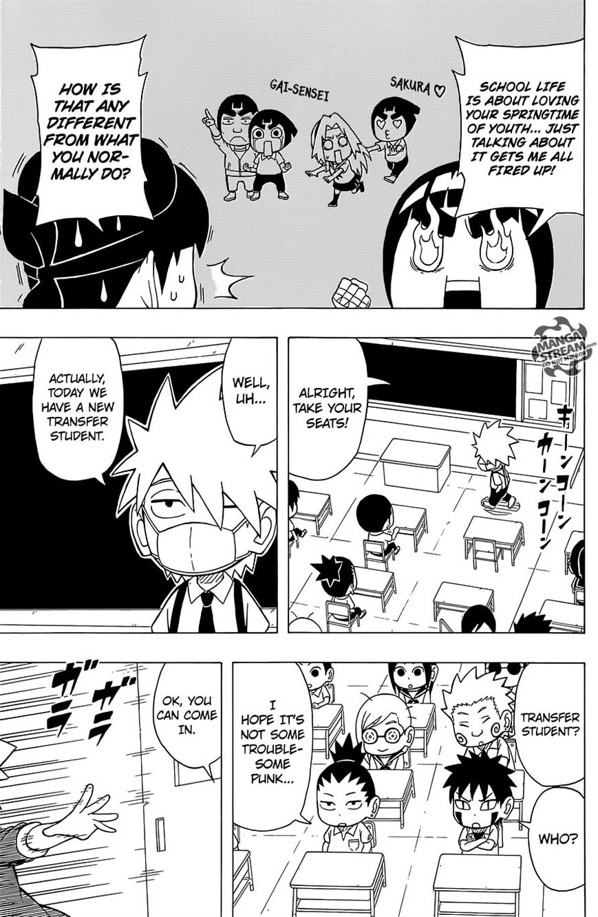 Rock Lee no Seishun Full-Power Ninden Chapter 32 page 4 - Chapter 32: Konoha Academy