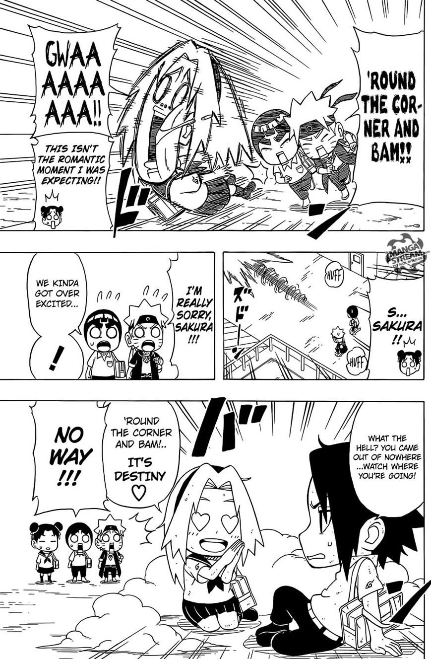 Rock Lee no Seishun Full-Power Ninden Chapter 32 page 8 - Chapter 32: Konoha Academy