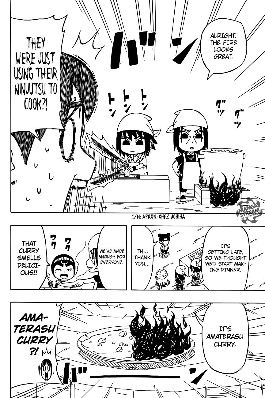 Rock Lee no Seishun Full-Power Ninden Chapter 33 page 15 - Chapter 33: Sasuke and Itachi