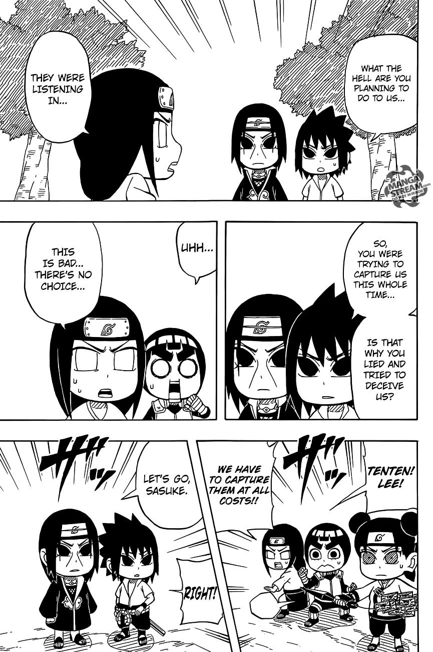 Rock Lee no Seishun Full-Power Ninden Chapter 33 page 20 - Chapter 33: Sasuke and Itachi