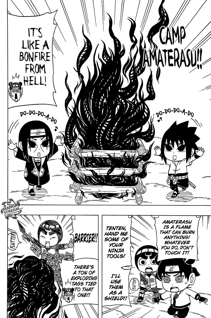 Rock Lee no Seishun Full-Power Ninden Chapter 33 page 21 - Chapter 33: Sasuke and Itachi