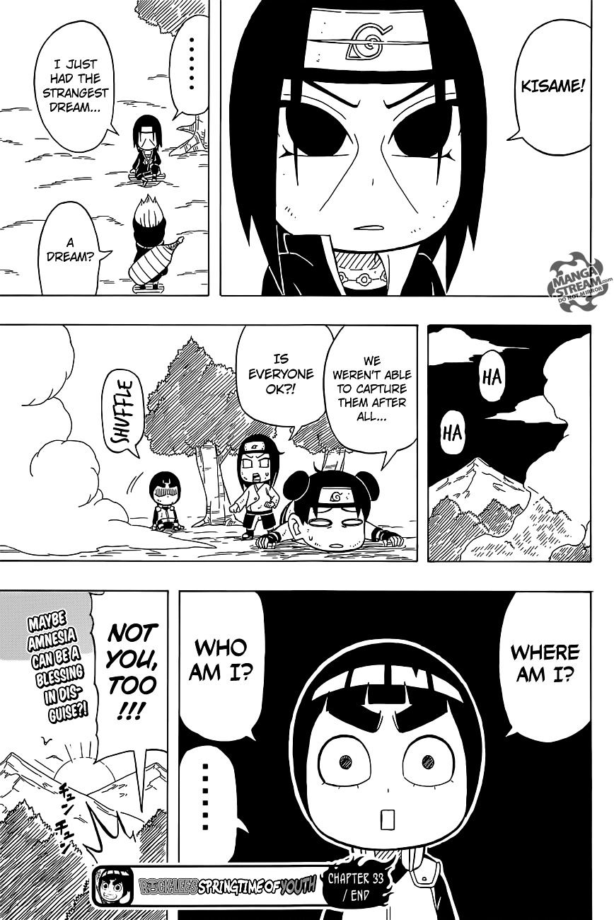 Rock Lee no Seishun Full-Power Ninden Chapter 33 page 24 - Chapter 33: Sasuke and Itachi