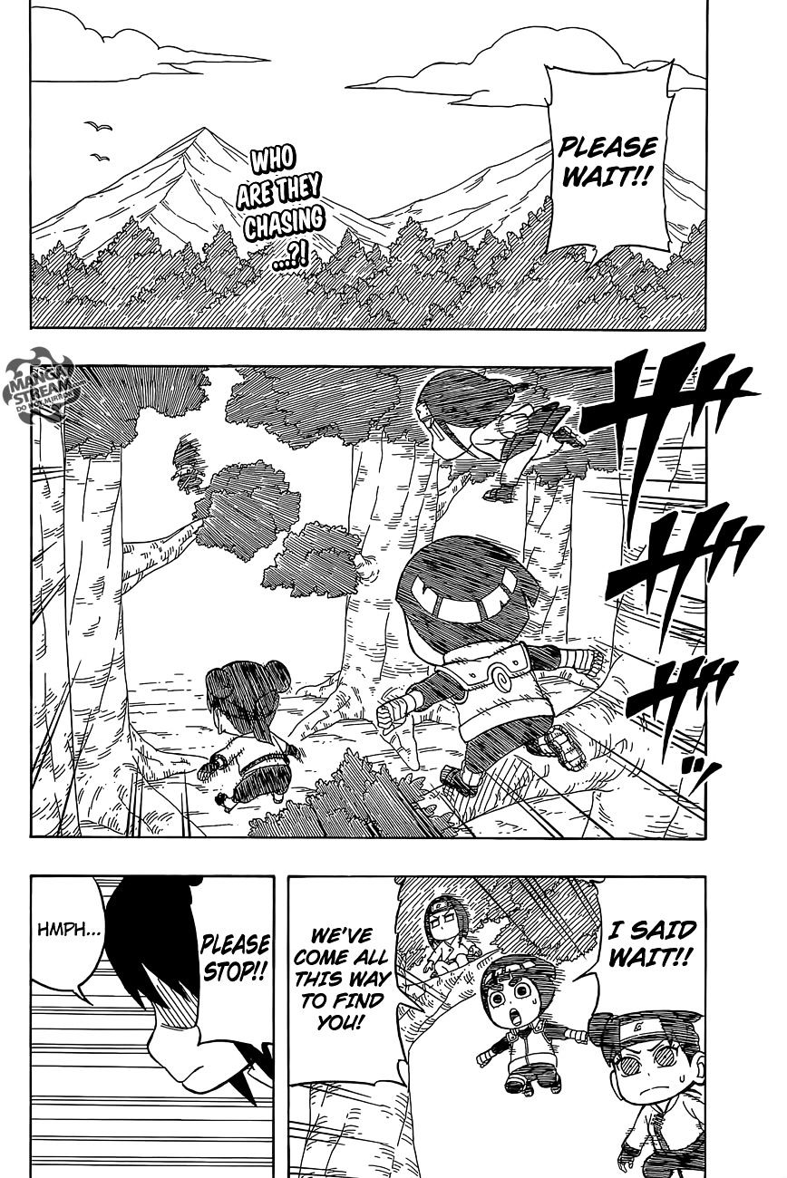 Rock Lee no Seishun Full-Power Ninden Chapter 33 page 3 - Chapter 33: Sasuke and Itachi