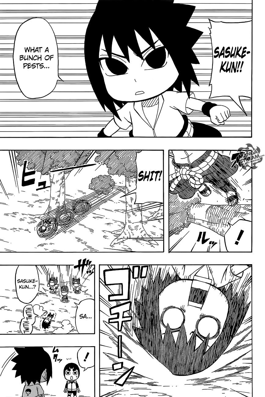 Rock Lee no Seishun Full-Power Ninden Chapter 33 page 4 - Chapter 33: Sasuke and Itachi