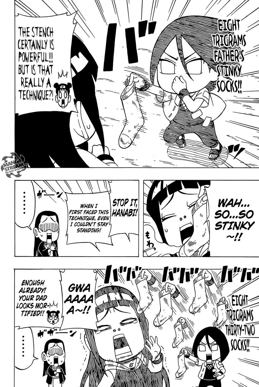 Rock Lee no Seishun Full-Power Ninden Chapter 34 page 16 - Chapter 34: Huuga Hinata Vs. Hyuuga Hanabi!!