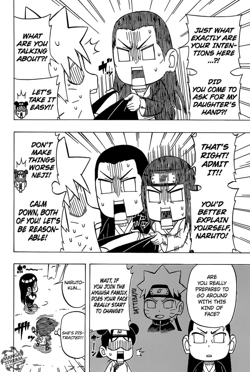 Rock Lee no Seishun Full-Power Ninden Chapter 34 page 18 - Chapter 34: Huuga Hinata Vs. Hyuuga Hanabi!!