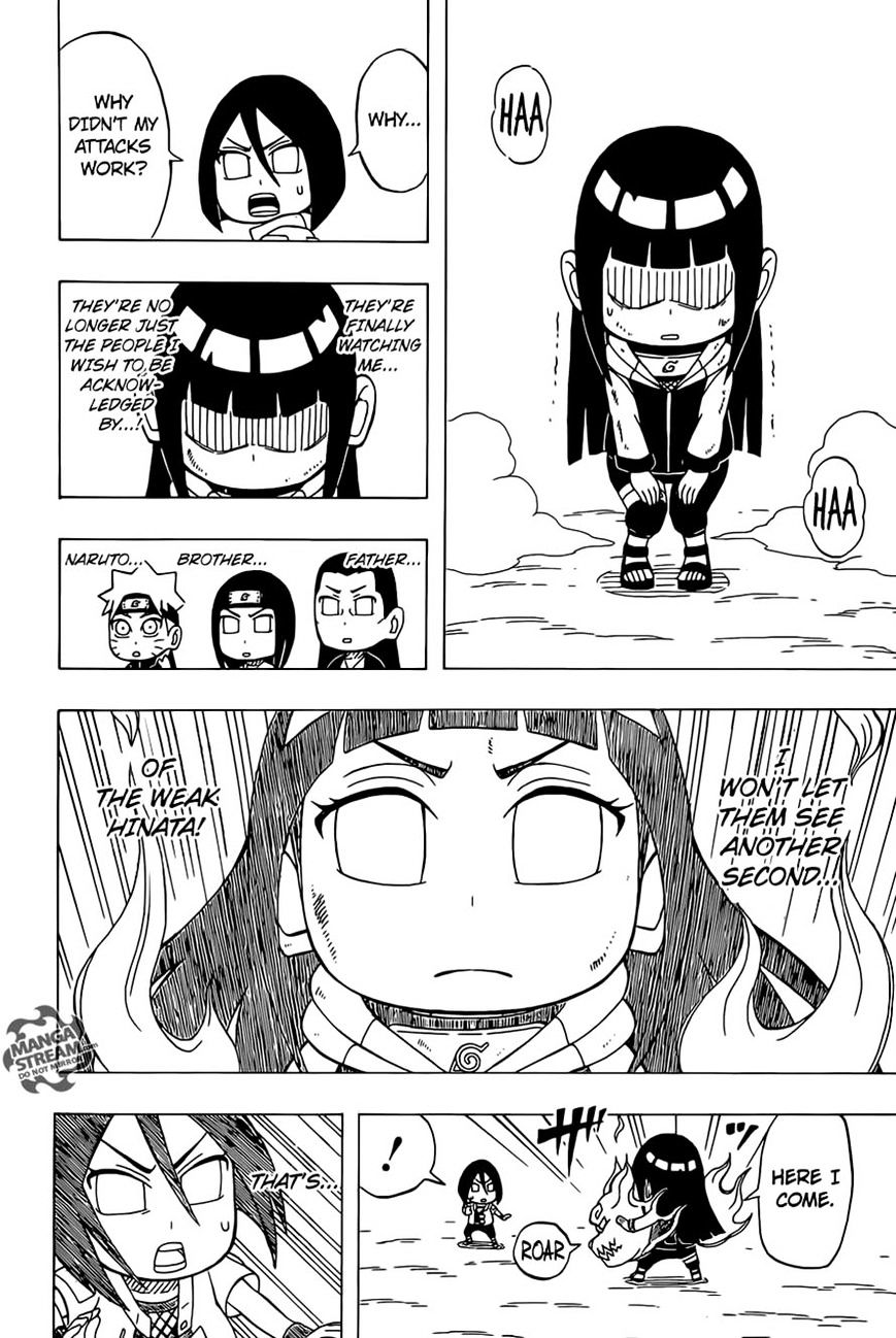 Rock Lee no Seishun Full-Power Ninden Chapter 34 page 20 - Chapter 34: Huuga Hinata Vs. Hyuuga Hanabi!!
